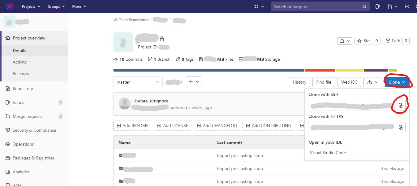 Gitlab ui